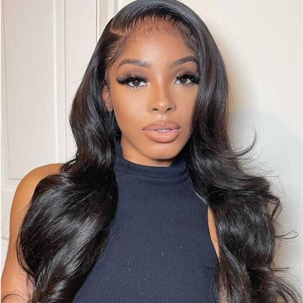 Stema 13x4 Regular Lace Front Body Wave Human Hair 180% Density